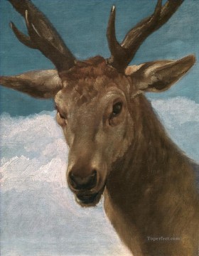 ディエゴ・ベラスケス Painting - 鹿の頭 ディエゴ・ベラスケス